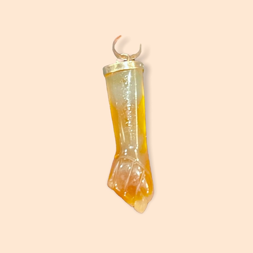 SPECTACULAR PIECE OF VINTAGE AMBER - Picture 9 of 16